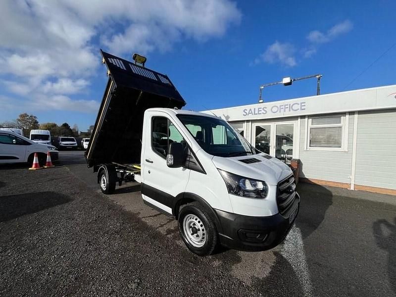 Used Ford Transit S 130 HP (95 kW) 2022 White Cabriolet