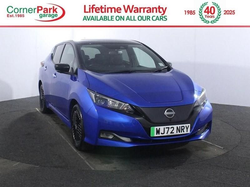 Used Nissan Leaf N-Connecta 110 kW (150 HP) 2022 Blue Hatchback