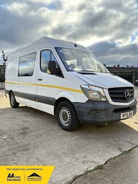White Used 2015 Mercedes Sprinter Van | £6,995 (Super price) - Image 1/4