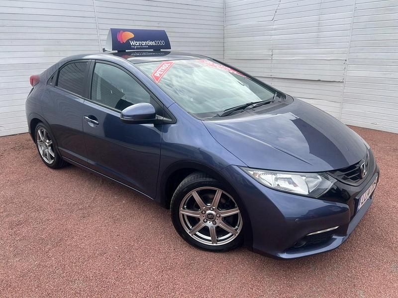 Used Honda Civic SR 142 HP (104 kW) 2014 Blue Hatchback