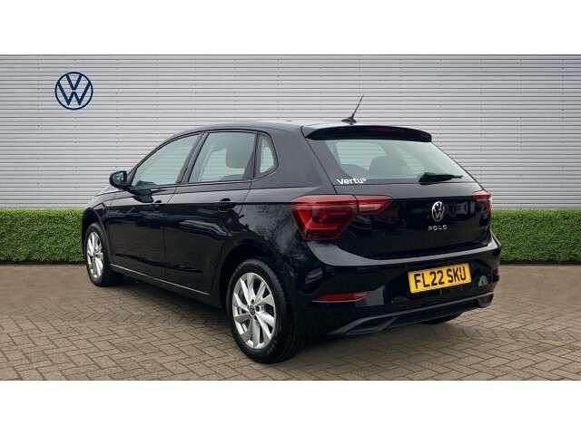 Used VW Polo Style 95 HP (69 kW) 2022 Black Hatchback