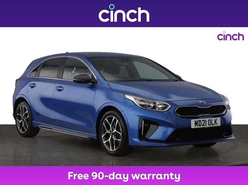 Blue Used 2021 Kia Ceed GT-Line Hatchback | £14,899 (Fair price) - Image 1/3