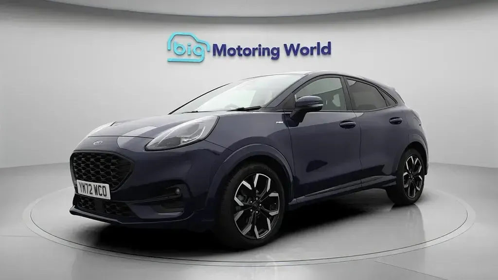 Second-hand Ford Puma ST-Line X 125 CP (91 kW) 2023 Albastru SUV