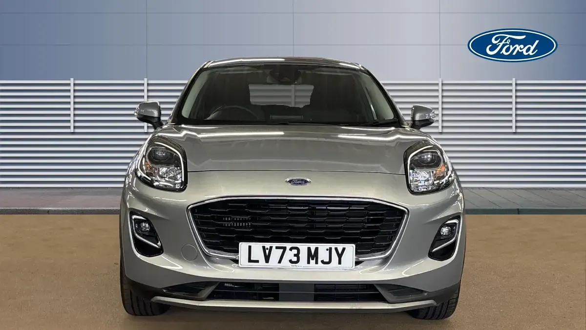Used Ford Puma Titanium 125 HP (91 kW) 2023 Solar silver (premium paint) SUV