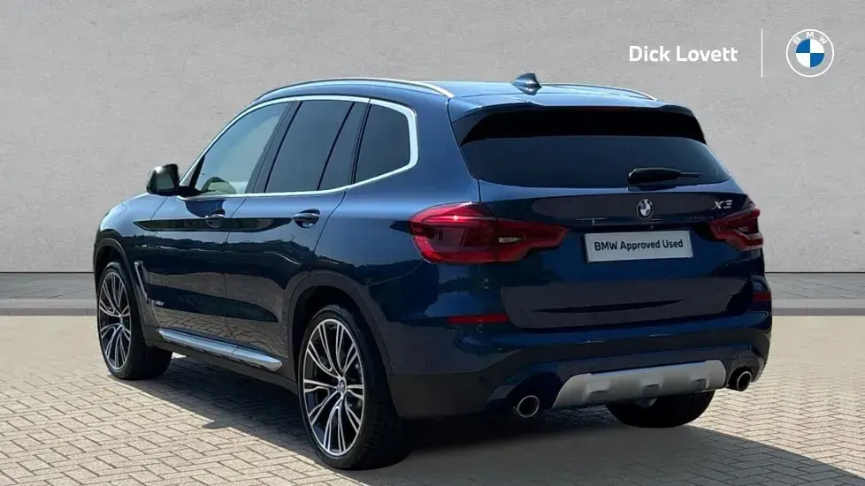 Used BMW X3 xLine 261 HP (191 kW) 2017 Blue SUV