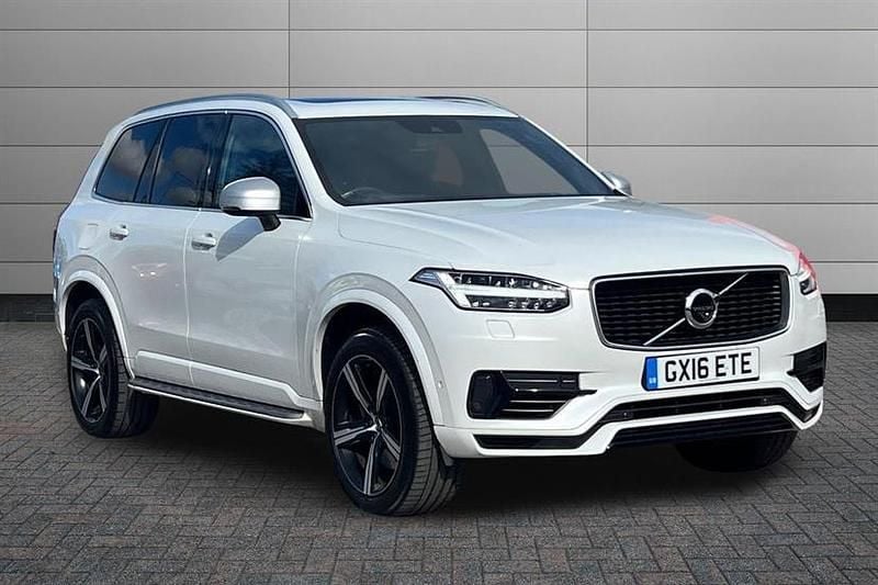 Used Volvo XC90 R-Design 407 HP (299 kW) 2016 Crystal white SUV