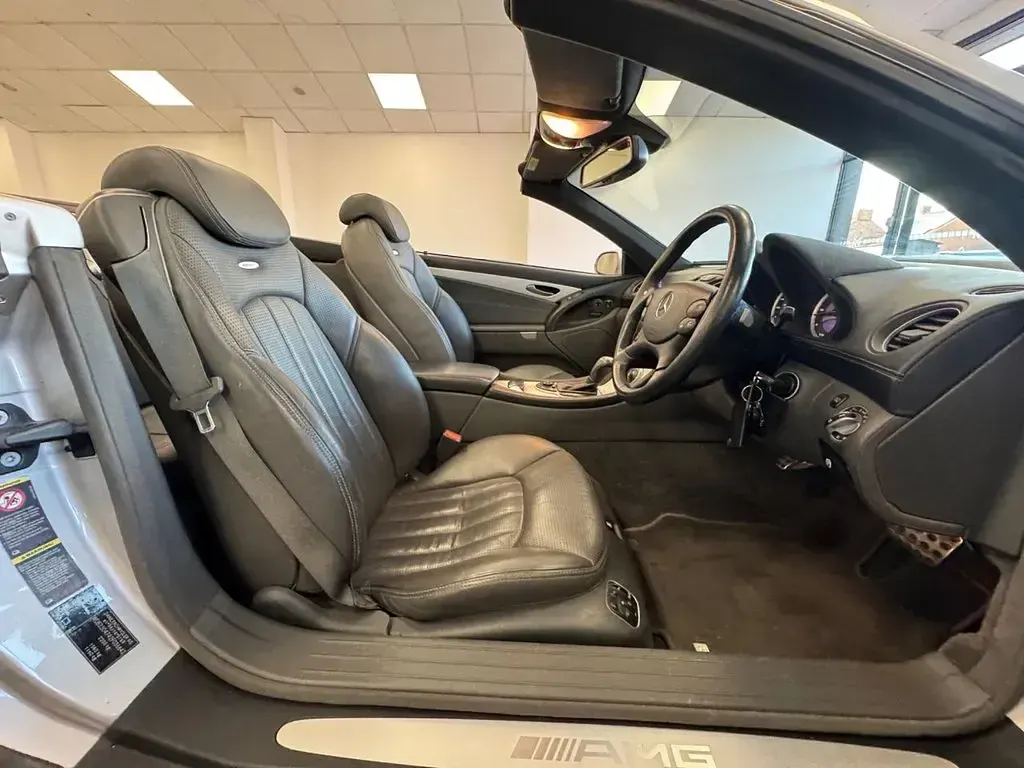 Used Mercedes SL55 AMG AMG 2002 Silver Coupe