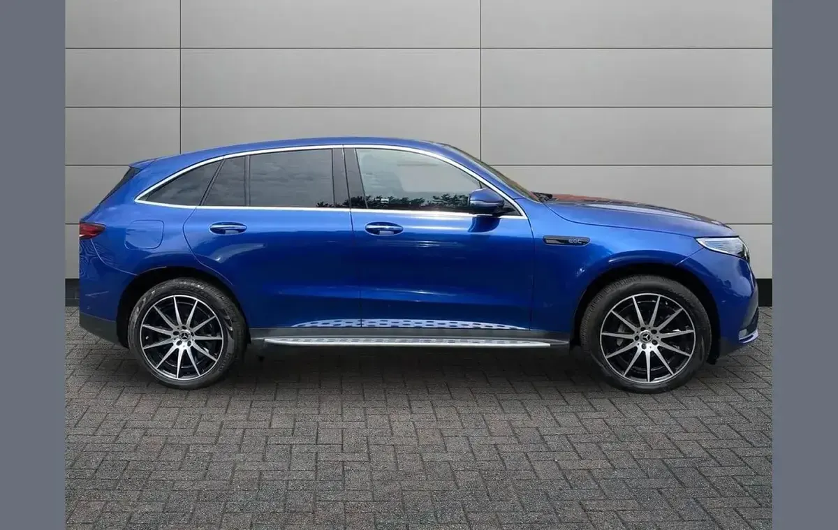 Used Mercedes EQC400 AMG line 300 kW (408 HP) 2023 Blue SUV