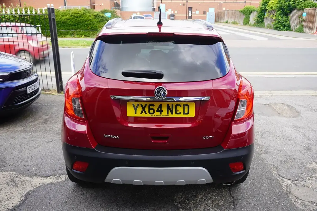 Used Vauxhall Mokka 130 HP (95 kW) 2014 Red SUV