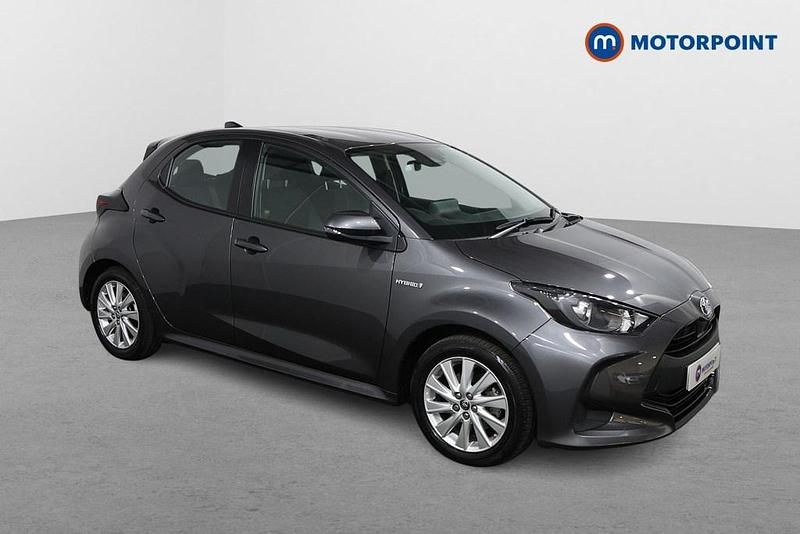Grey Used 2021 Toyota Yaris Hybrid Hatchback | £15,649 (Good price) - Image 1/4