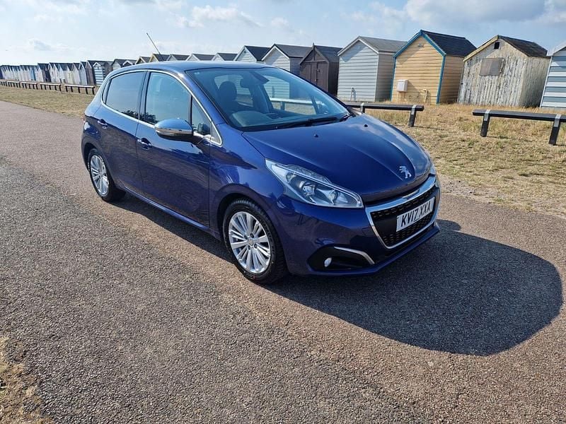 Used Peugeot 208 Allure 2017 Blue Hatchback