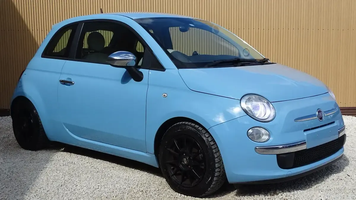 Used Fiat 500 Pop Star 85 HP (62 kW) 2013 Blue Hatchback