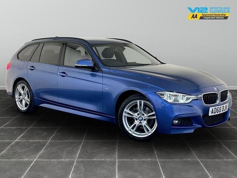 Blue Used 2018 BMW 320 M Sport Estate | £17,295 (Good price) - Image 1/2