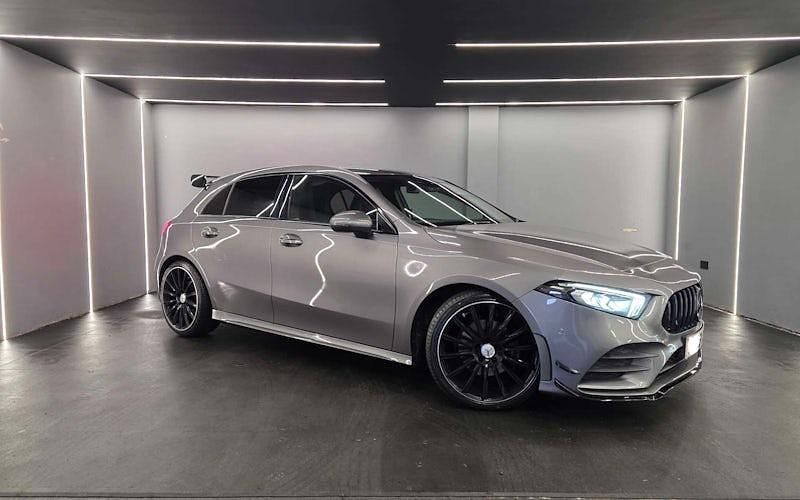 Used Mercedes A220 AMG line 190 HP (139 kW) 2019 Grey Hatchback