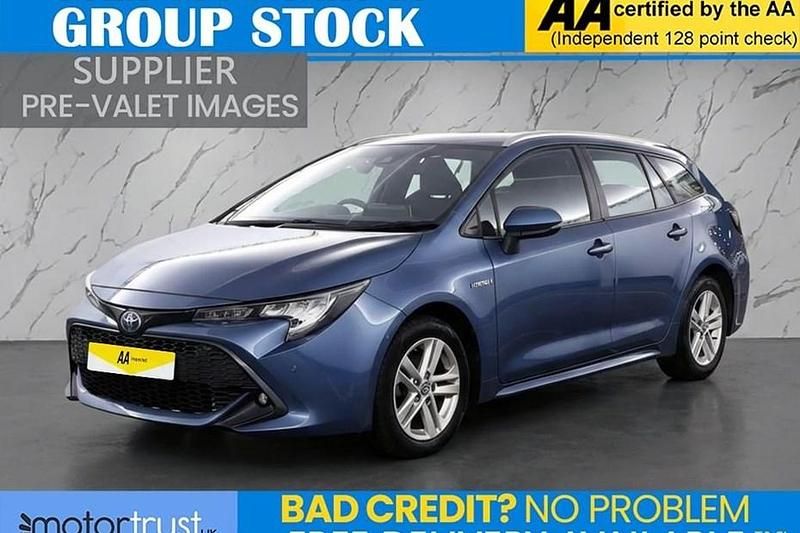 Used Toyota Corolla 122 HP (89 kW) 2021 Blue Estate