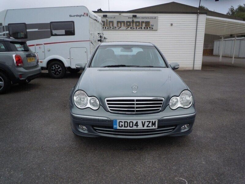 Grey Used 2004 Mercedes C220 Avantgarde Sedan | £4,200 - Image 1/4