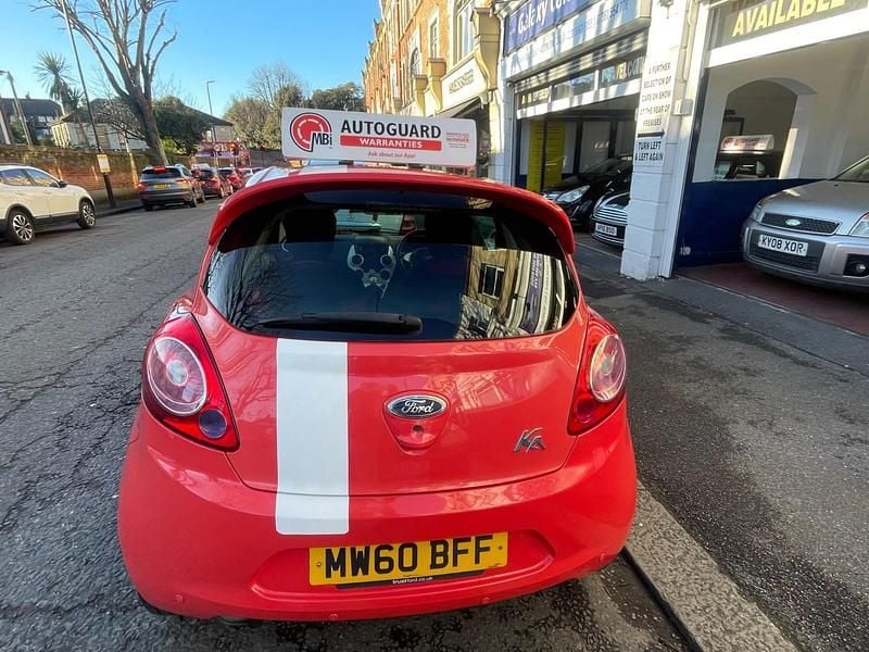 Used Ford Ka 69 HP (50 kW) 2010 Red Hatchback