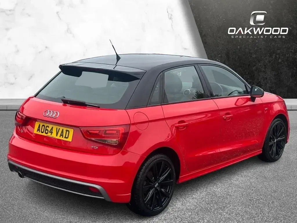 Used Audi A1 Sportback S-Line 2014 Red Hatchback