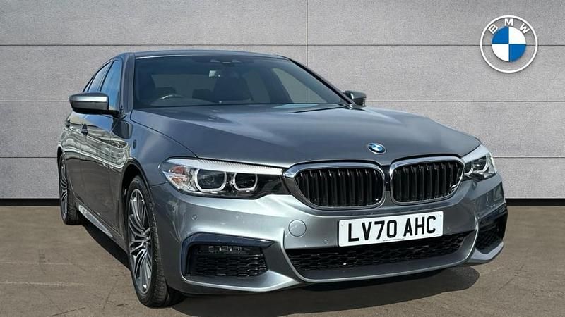 Used BMW 520 M Sport 187 HP (137 kW) 2020 Blue Sedan
