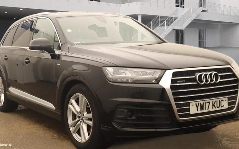 Black Used 2017 Audi Q7 Advanced Plus SUV | £25,999 (Good price) - Image 1/1