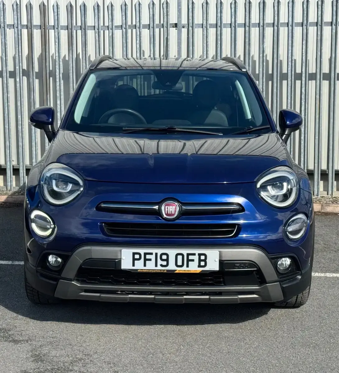 Used Fiat 500X Cross Plus 120 HP (88 kW) 2019 Blue SUV
