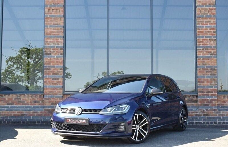 Blue Used 2018 VW Golf VII GTD Hatchback | £13,499 (Fair price) - Image 1/4