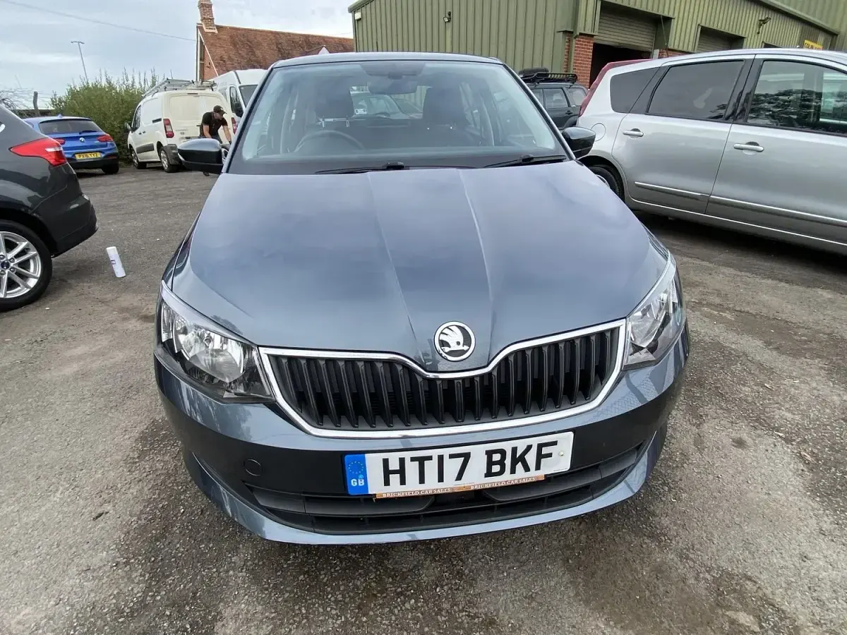 Used Skoda Fabia SE 110 HP (80 kW) 2017 Grey Hatchback