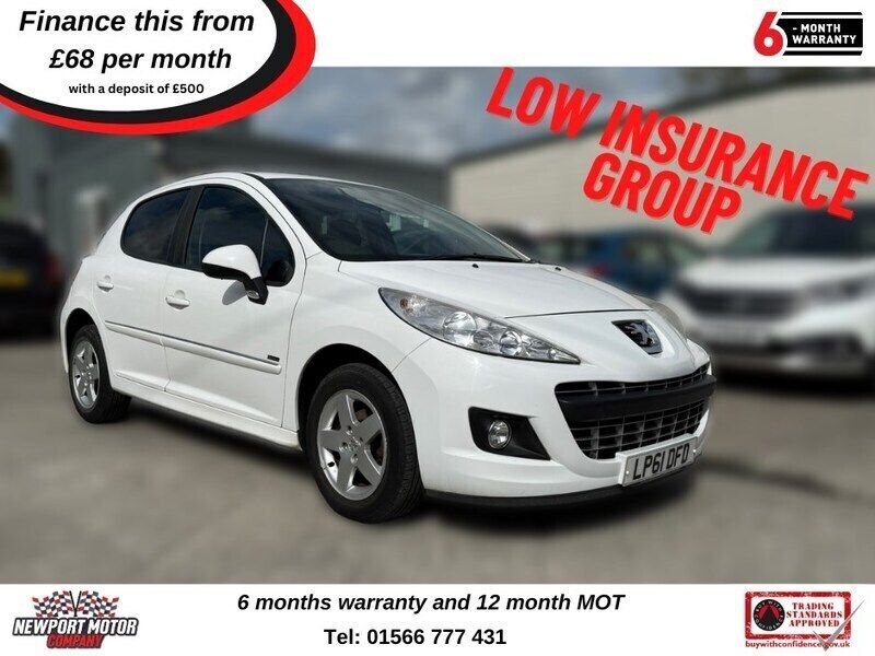 White Used 2012 Peugeot 207 Sportium Hatchback | £3,495 (Expensive) - Image 1/4