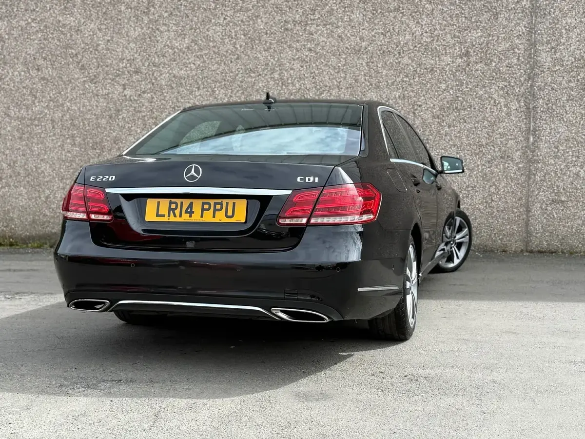 Used Mercedes E220 SE 2014 Black Sedan