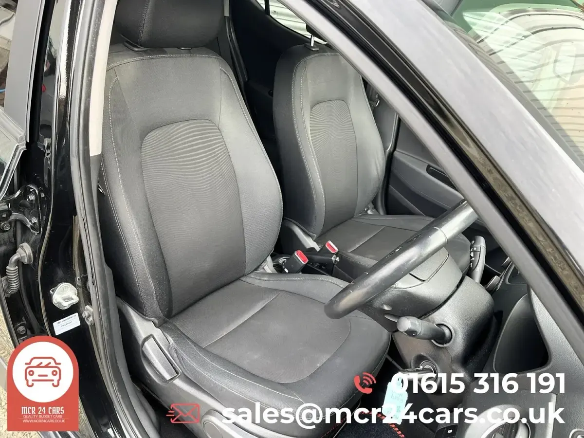 Used Hyundai i10 Premium 87 HP (63 kW) 2017 Black Hatchback