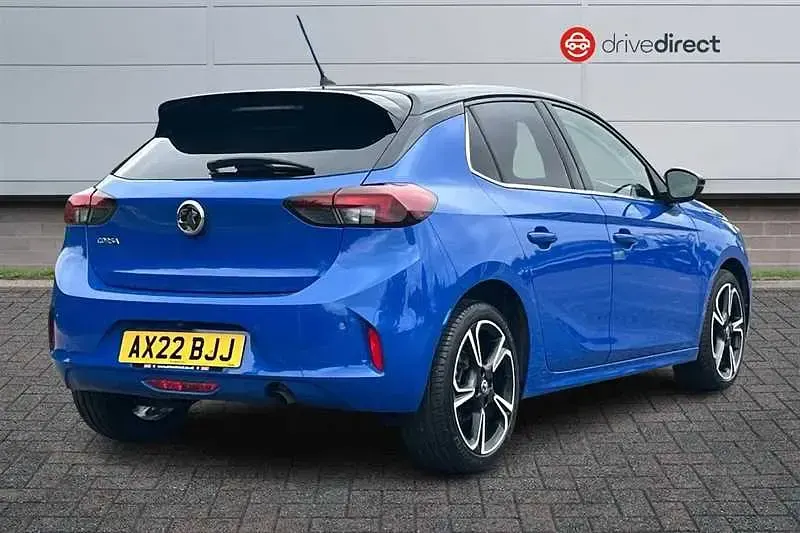Used Vauxhall Corsa Edition 100 HP (73 kW) 2022 Blue Hatchback