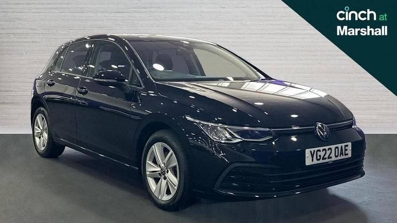 Black Used 2022 VW Golf VIII Life Hatchback | £18,252 (Fair price) - Image 1/4