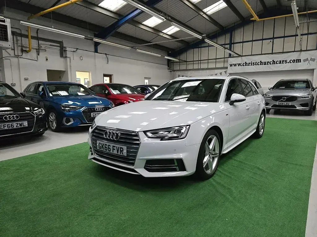 Used Audi A4 S-Line 2016 White Estate