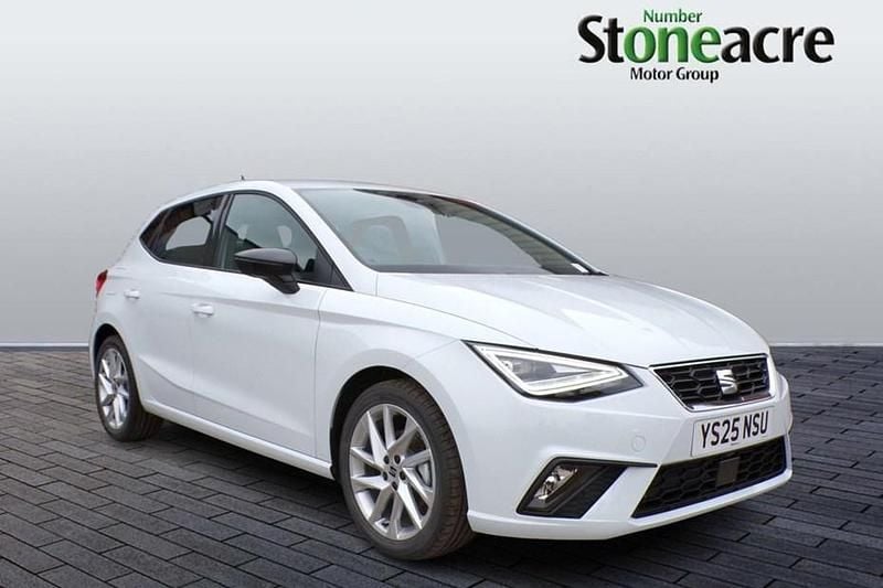 White New 2025 Seat Ibiza FR Hatchback | £19,995 (Fair price) - Image 1/1