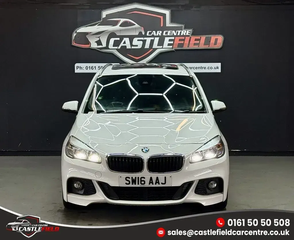 Used BMW 218 M Sport 136 HP (100 kW) 2016 White Estate