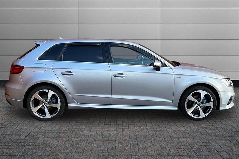 Used Audi A3 S-Line 150 HP (110 kW) 2017 Silver Hatchback