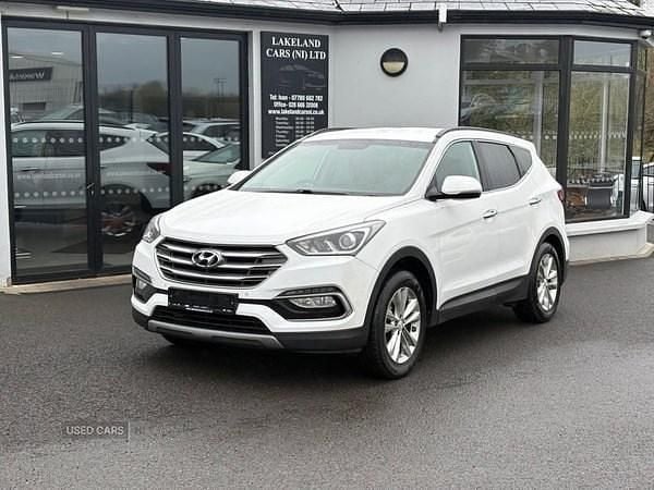 Used Hyundai Santa Fe Premium 200 HP (147 kW) 2018 White SUV