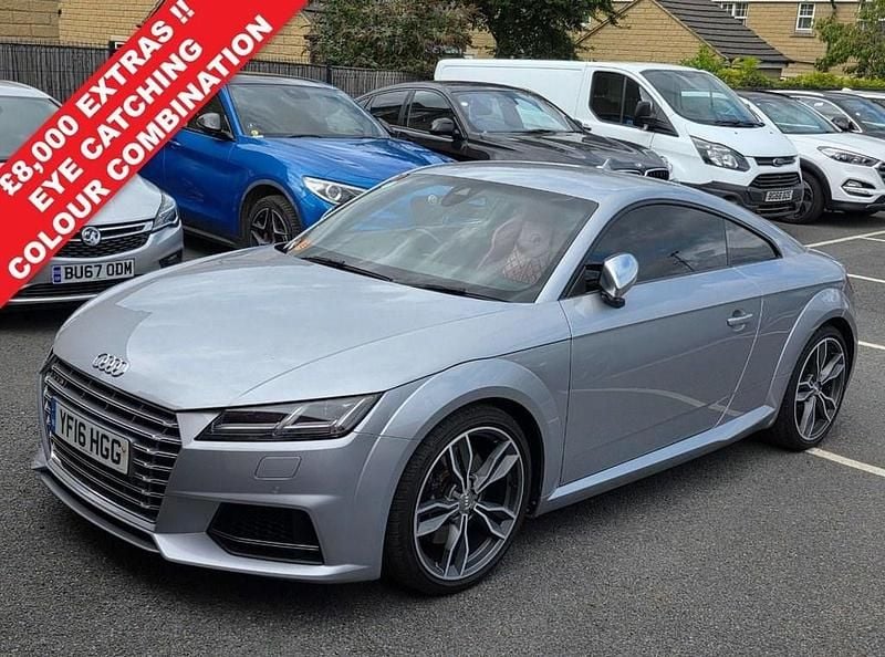 Silver Used 2016 Audi TTS Advanced Coupe | £16,990 (Fair price) - Image 1/4