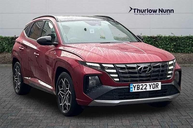 Used Hyundai Tucson N Line 230 HP (169 kW) 2022 Red SUV