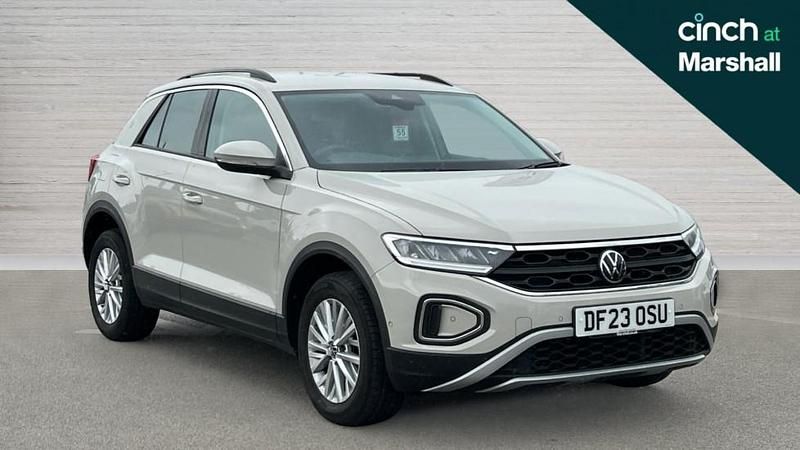 Grey Used 2023 VW T-Roc Life SUV | £18,236 (Good price) - Image 1/4