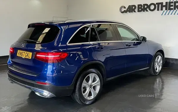 Used Mercedes GLC220 2017 Blue Estate
