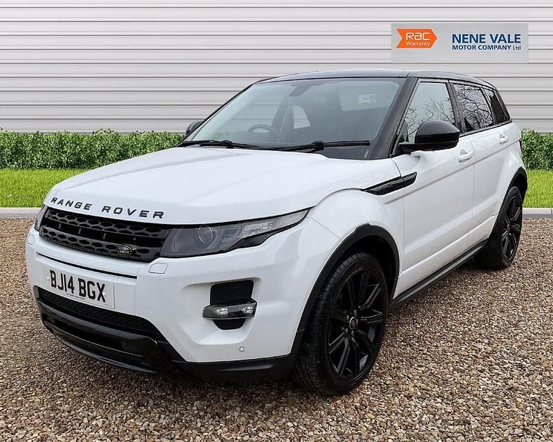 Used Land Rover Range Rover evoque Dynamic 2014 White Estate