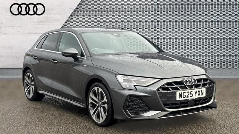 Grey Used 2025 Audi A3 S-Line Hatchback | £28,944 (Expensive) - Image 1/4