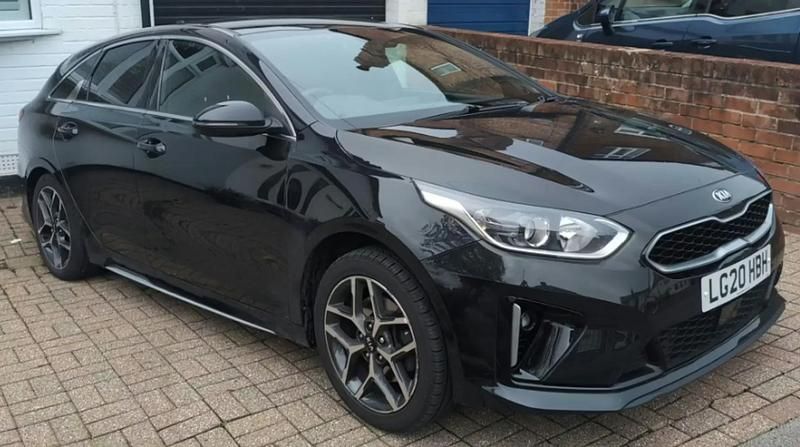 Used Kia ProCeed GT-Line 136 HP (100 kW) 2020 Black Estate