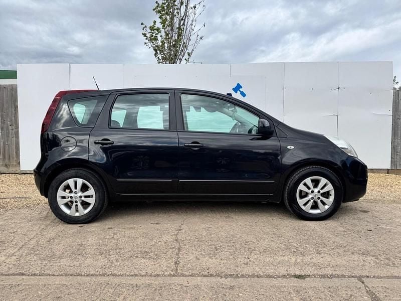 Used Nissan Note Acenta 88 HP (64 kW) 2009 Black MPV
