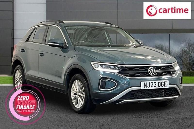Used VW T-Roc Life 150 HP (110 kW) 2023 Blue SUV