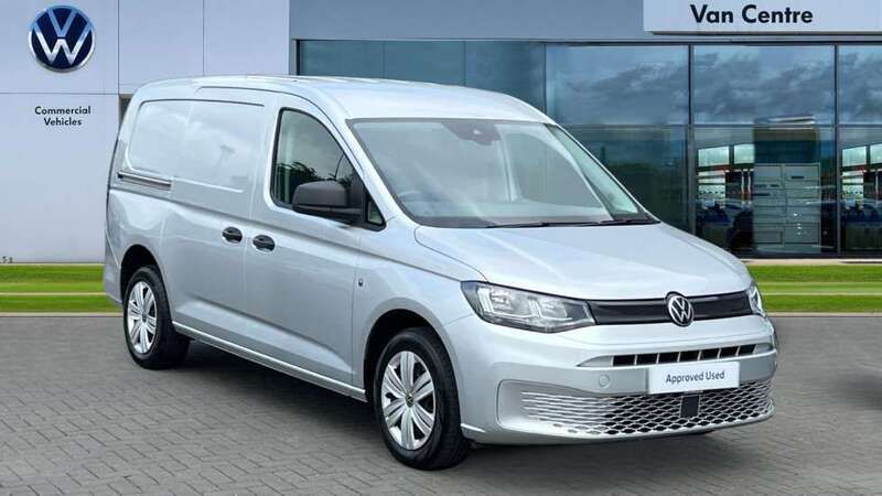 Silver Used 2021 VW Caddy Maxi MPV | £17,994 (Expensive) - Image 1/4