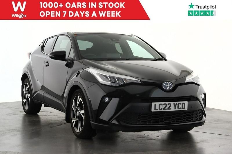 Black Used 2022 Toyota C-HR Design SUV | £20,095 (Fair price) - Image 1/4