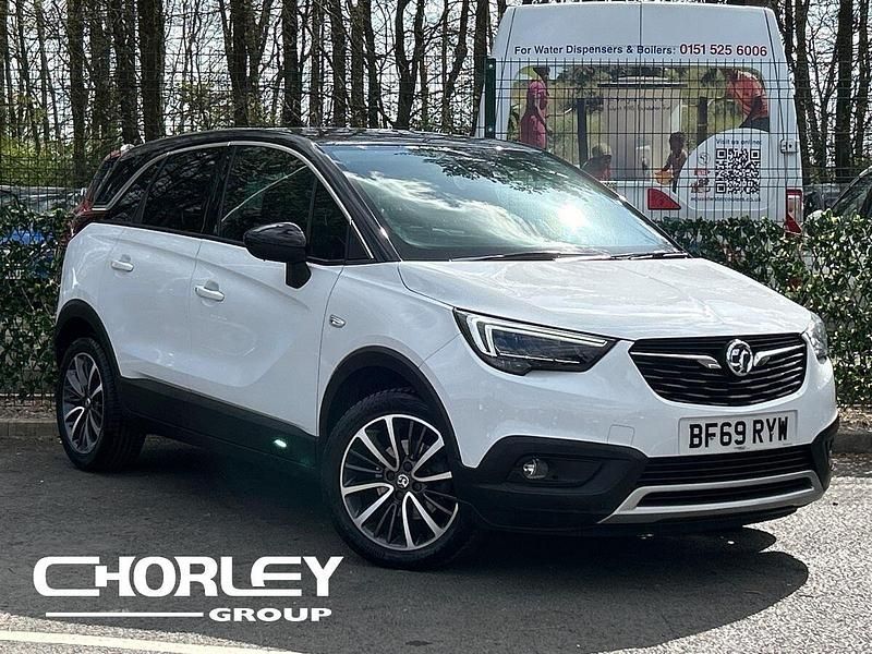 Used Vauxhall Crossland X Elite 130 HP (95 kW) 2019 White SUV