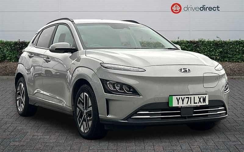 Grey Used 2021 Hyundai Kona Premium SUV | £13,249 (Fair price) - Image 1/4